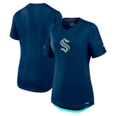 Seattle Kraken Fanatics Women's Authentic Pro Rink T-Shirt - NHL T-shirts