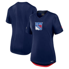 New York Rangers Fanatics Women's Authentic Pro Rink Tech T-Shirt - NHL T-shirts