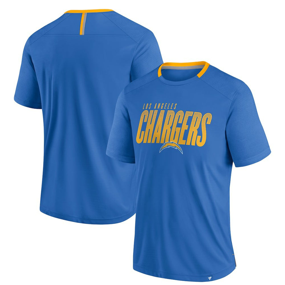 Los Angeles Chargers Defender Fade Slant T-Shirt | NFL Discount
