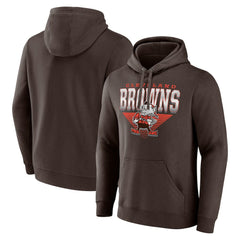 Cleveland Browns Geometric Chrome Pullover Hoodie | NFL On sale