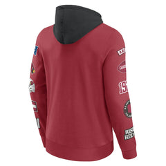 Arizona Cardinals Patched Out Pullover Hoodie | NFL Online