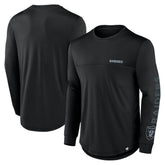 Las Vegas Raiders Blackout Long Sleeve T-Shirt | NFL Discount