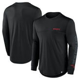 New England Patriots Blackout Long Sleeve T-Shirt | NFL New