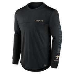 New Orleans Saints Blackout Long Sleeve T-Shirt | NFL US