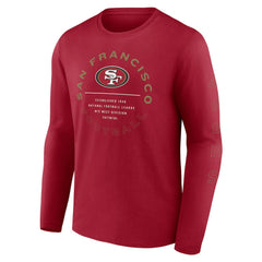 San Francisco 49ers Stat Sheet Long Sleeve T-Shirt | NFL New