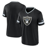 Las Vegas Raiders Stripe Stacking T-Shirt | NFL Discount