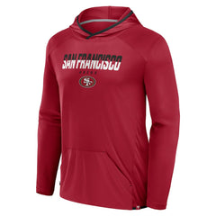 San Francisco 49ers Transitional Defender Hoodie Long Sleeve T-Shirt | NFL Discount