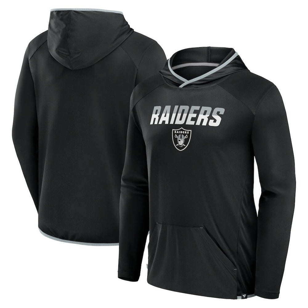 Las Vegas Raiders Transitional Defender Hoodie Long Sleeve T-Shirt | NFL Online