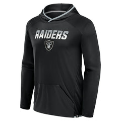 Las Vegas Raiders Transitional Defender Hoodie Long Sleeve T-Shirt | NFL Online