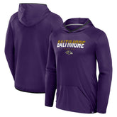 Baltimore Ravens Transitional Defender Hoodie Long Sleeve T-Shirt | NFL Discount