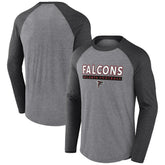 Atlanta Falcons Tri-Blend Raglan Long Sleeve T-Shirt | NFL Online