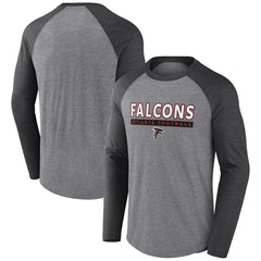 Atlanta Falcons Tri-Blend Raglan Long Sleeve T-Shirt | NFL Online
