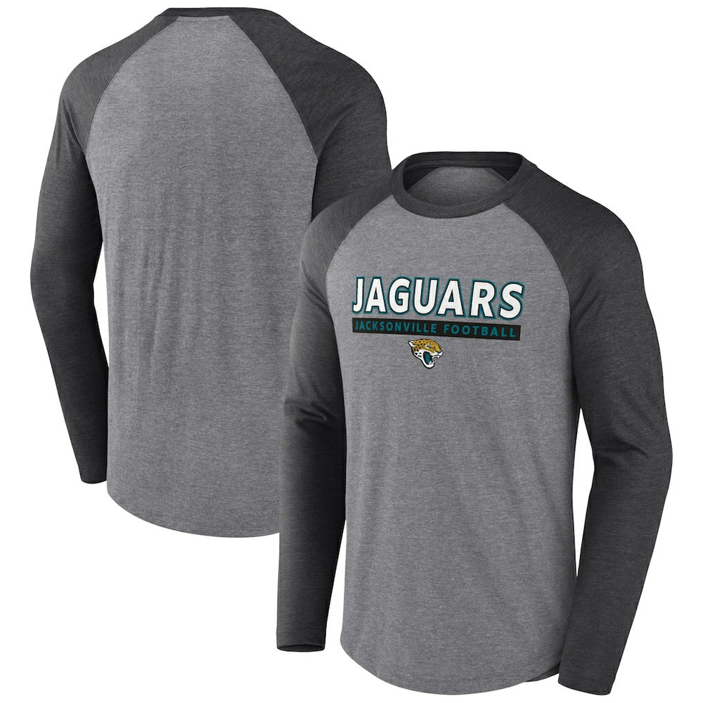 Jacksonville Jaguars Tri-Blend Raglan Long Sleeve T-Shirt | NFL US