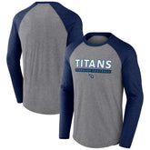 Tennessee Titans Tri-Blend Raglan Long Sleeve T-Shirt | NFL US