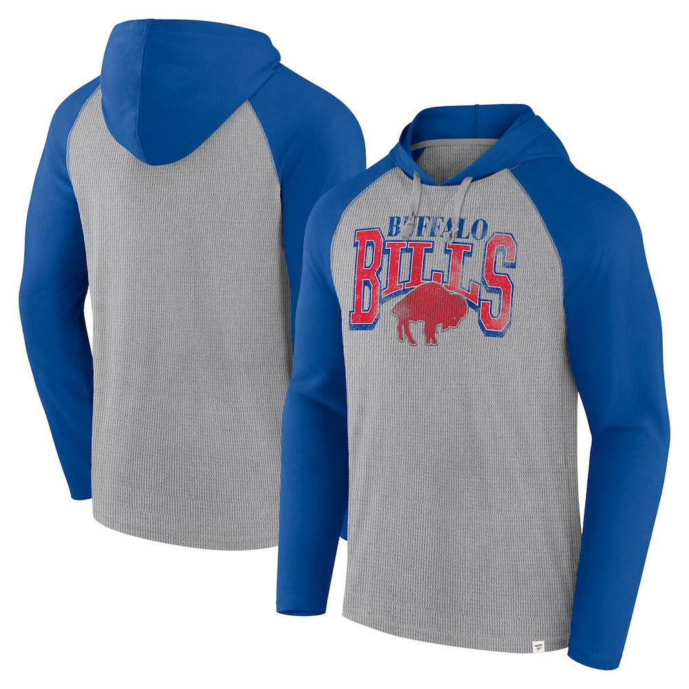 Buffalo Bills Under Center Long Sleeve Hoodie T-Shirt | NFL Outlet