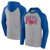 Buffalo Bills Under Center Long Sleeve Hoodie T-Shirt | NFL Outlet