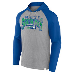 Seattle Seahawks Under Center Long Sleeve Hoodie T-Shirt | NFL Discount