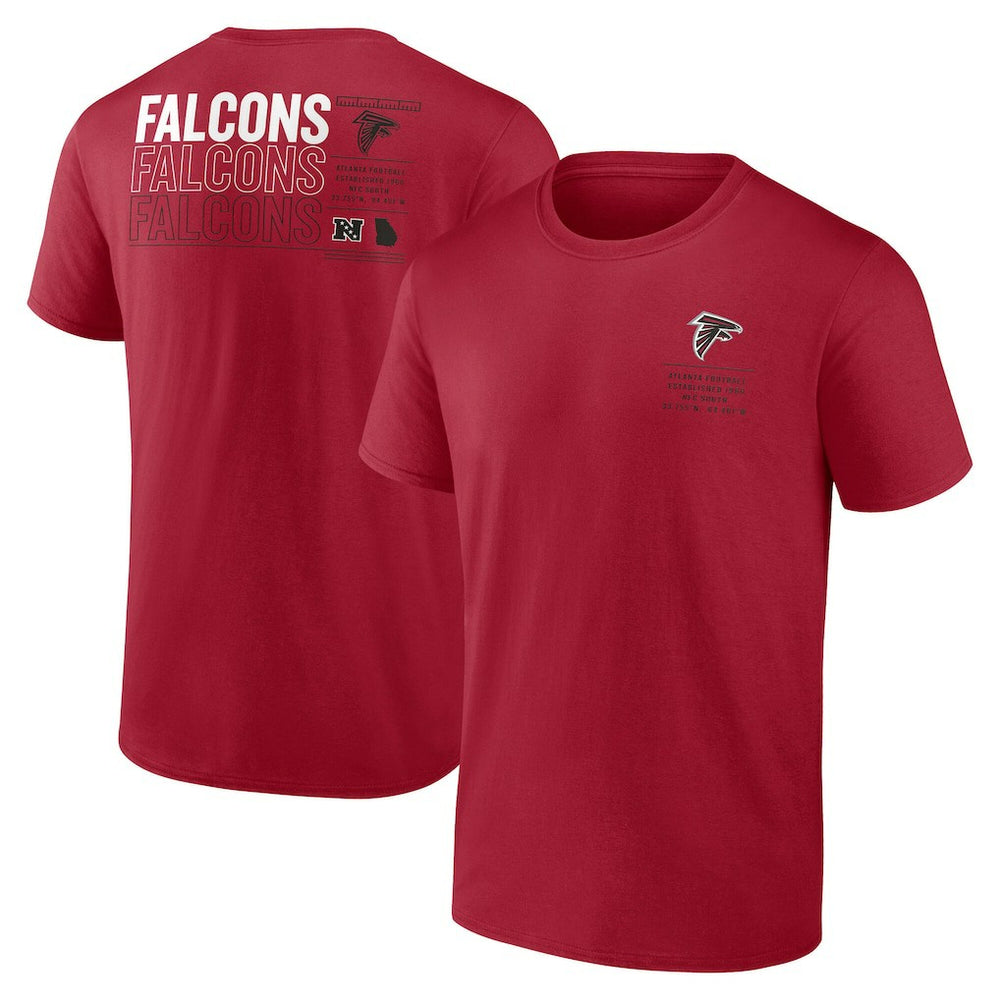Atlanta Falcons Repeat Stats T-Shirt | NFL Online