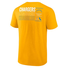 Los Angeles Chargers Repeat Stats T-Shirt | NFL Near me