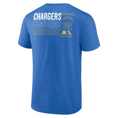 Los Angeles Chargers Repeat Stats T-Shirt | NFL Sale