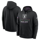 Las Vegas Raiders 2024 NFL Crucial Catch Club Pullover Hoodie | NFL Sale
