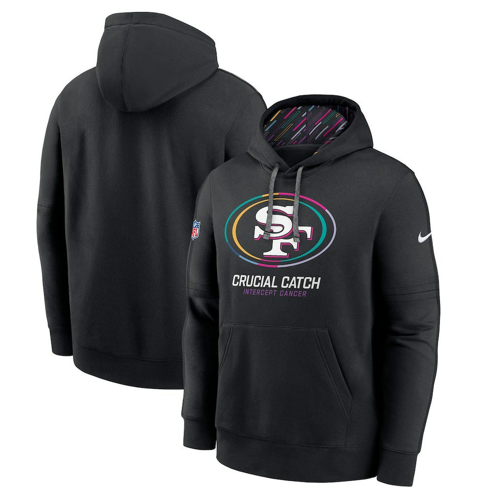 San Francisco 49ers 2024 NFL Crucial Catch Big & Tall Club Pullover Hoodie | NFL Discount