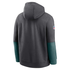 Philadelphia Eagles 2024 Sideline Club Pullover Hoodie | NFL Online