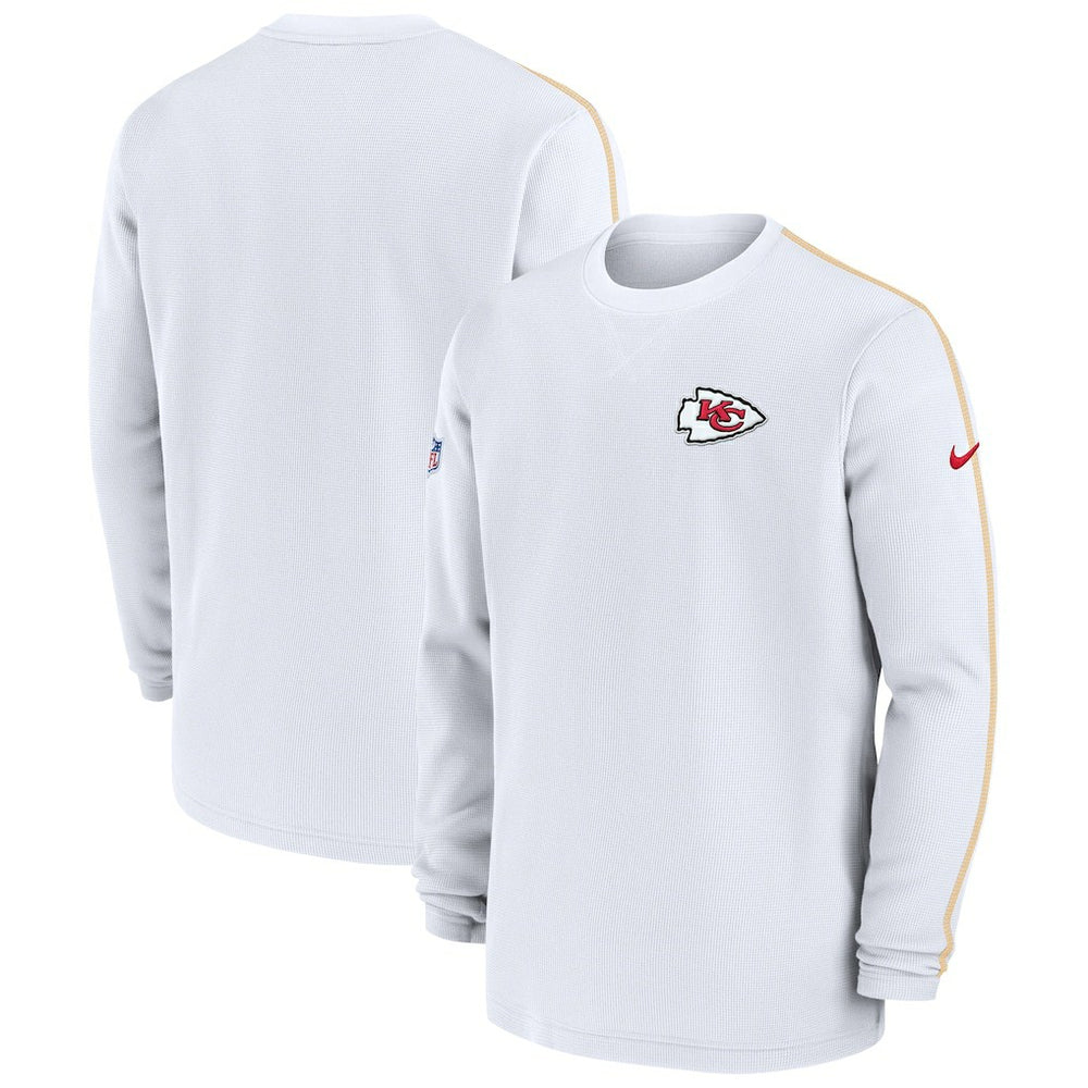 Kansas City Chiefs 2024 Sideline Coaches Long Sleeve Top | NFL Discount