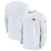 Kansas City Chiefs 2024 Sideline Coaches Long Sleeve Top | NFL Discount