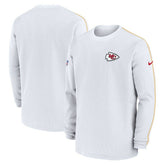 Kansas City Chiefs 2024 Sideline Coaches Long Sleeve Top | NFL Outlet