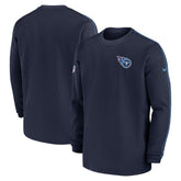 Tennessee Titans 2024 Sideline Coaches Long Sleeve Top | NFL Outlet
