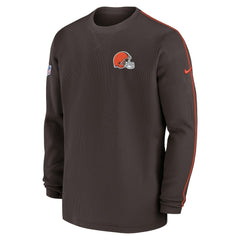 Cleveland Browns 2024 Sideline Coaches Long Sleeve Top | NFL Outlet