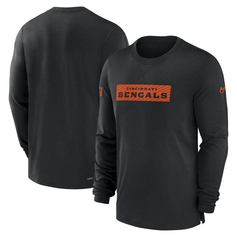 Cincinnati Bengals Sideline Player Performance Long Sleeve T-Shirt | NFL US