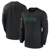 New York Jets Sideline Player Performance Long Sleeve T-Shirt | NFL On sale