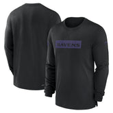 Baltimore Ravens Sideline Player Performance Long Sleeve T-Shirt | NFL Near me