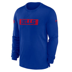 Buffalo Bills Sideline Player Performance Long Sleeve T-Shirt | NFL On sale