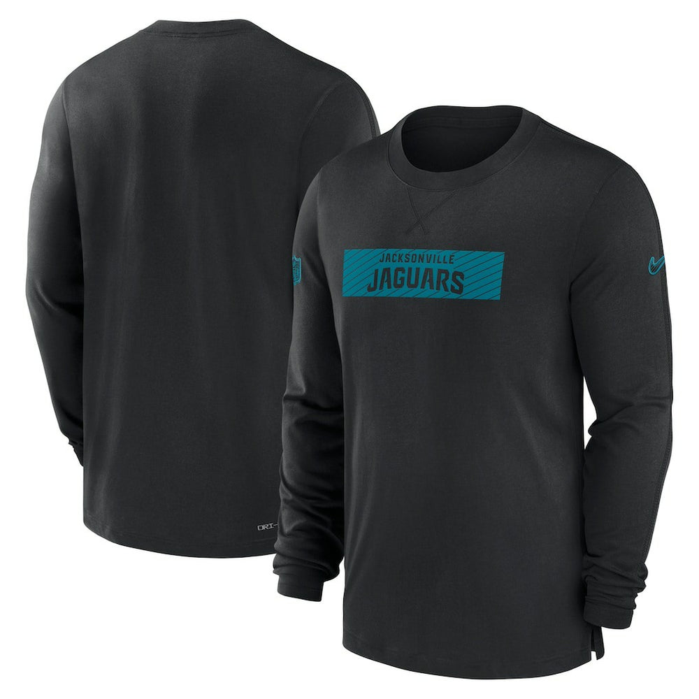 Jacksonville Jaguars Sideline Player Performance Long Sleeve T-Shirt | NFL Online