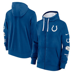 Indianapolis Colts Primetime Club Full-Zip Hoodie | NFL Outlet