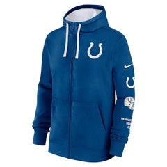 Indianapolis Colts Primetime Club Full-Zip Hoodie | NFL Outlet
