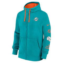 Miami Dolphins Primetime Club Full-Zip Hoodie | NFL Sale