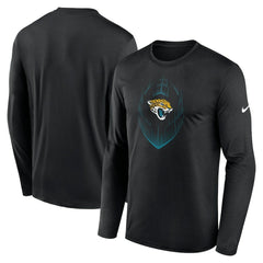 Jacksonville Jaguars Icon Legend Performance Long Sleeve T-Shirt | NFL New