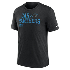 Carolina Panthers Overlap Lockup Tri-Blend T-Shirt | NFL Outlet