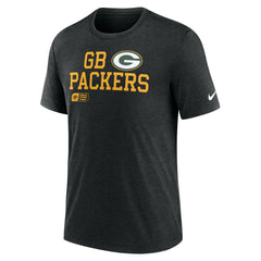 Green Bay Packers Overlap Lockup Tri-Blend T-Shirt | NFL Discount