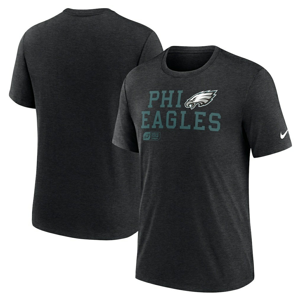 Philadelphia Eagles Overlap Lockup Tri-Blend T-Shirt | NFL Near me