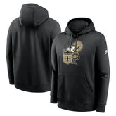 New Orleans Saints Rewind Club Logo Pullover Hoodie | NFL Sale