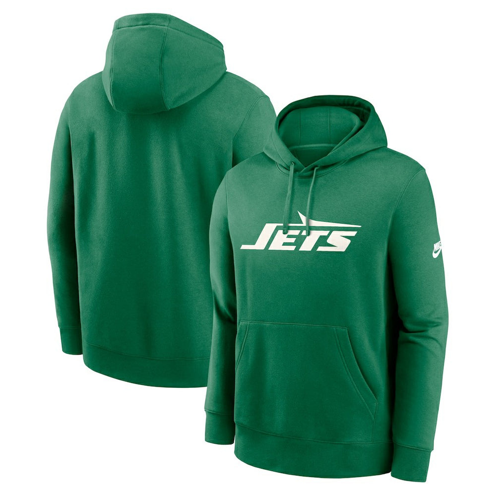 New York Jets Rewind Club Logo Pullover Hoodie | NFL On sale
