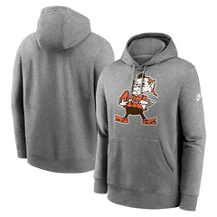 Cleveland Browns Rewind Club Logo Pullover Hoodie | NFL New
