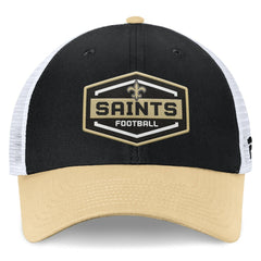 New Orleans Saints Bench Trucker Adjustable Hat | NFL US