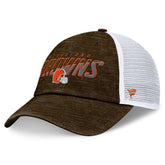 Cleveland Browns Challenge Trucker Adjustable Hat | NFL Discount