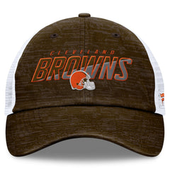 Cleveland Browns Challenge Trucker Adjustable Hat | NFL Discount